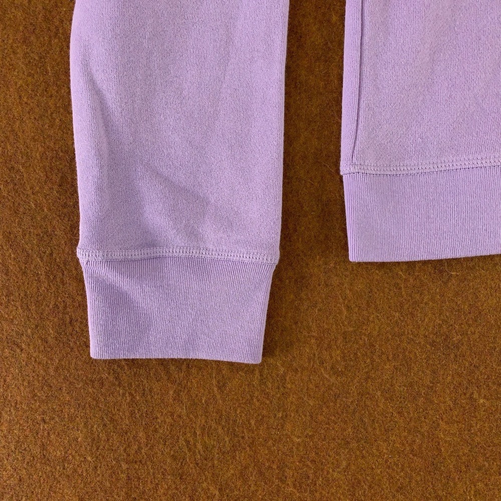 Aeropostale Womens Large Purple Fleece Aero Original Logo Pullover Hoodie NWT - Picture 3 of 15